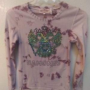 Ramones sequin t shirt